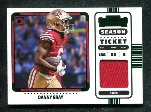 2022 Panini Contenders Danny Gray #RSV-DGR