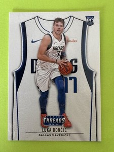 Luka Doncic 2018 Panini Threads The Association #101 Rookie RC