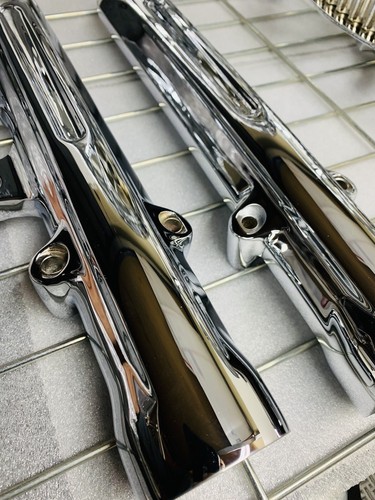 Indian FORK LEGS 2014 -20 india SCOUT SLIDERS CHROME 2205812 & 2205811 EXCHANGE - Picture 8 of 11