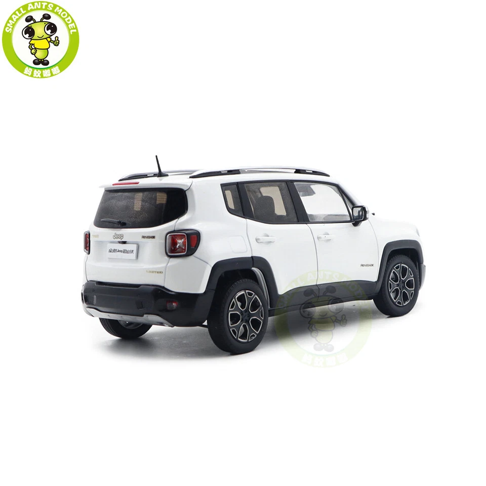 1/18 Jeep Renegade White Diecast Model Toy Car Gifts For Friends - Image 4 of 4