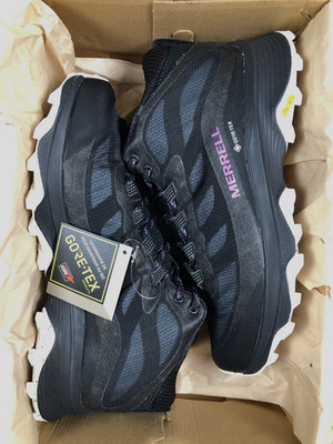 Merrell Moab Speed GTX Mid Damen-Wanderstiefel UK 8 M (mittlere Passform) EU42 schwarz neu im Karton