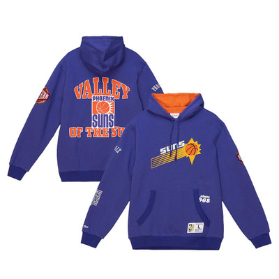 Phoenix Suns Herren Hoodie (Größe L) NBA Mitchell & Ness Origins Top - Neu