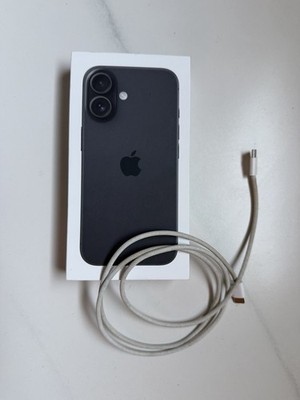 Apple iPhone 16 - 128 GB - Schwarz - ohne Simlock - iOS