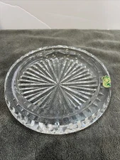 Vintage Waterford Crystal Ashtray 7" Round Heavy