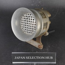 Antique Alarm Vintage Fire Truck Hand Crank Siren Tested Working From Japan