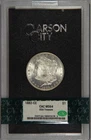 1882-CC Carson City Morgan Silver Dollar CAC MS64 GSA Treasure $1