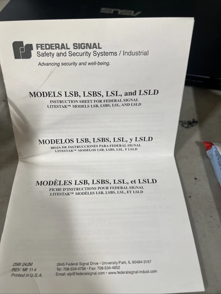 SEÑAL FEDERAL LSLD-024G Foto 4 de 4