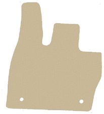 Velour Beige Fußmatten, FAHRER Teppich für Land Rover Range Rover V L460 2021-…