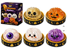 Halloween Mystery Squishy Toy Mini Fidget Sensory Toy - 1 Mystery Dumpling