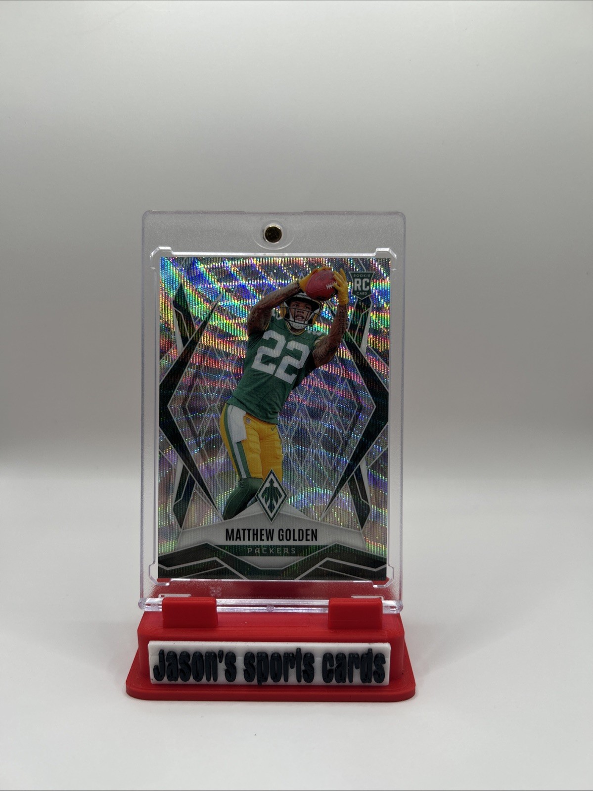 2025 Panini Phoenix - Rookies Matthew Golden #174 Wave /199 (RC)