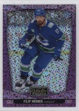 2024-25 O-Pee-Chee Platinum Violet Pixels 43/299 Filip Hronek #170 2d8