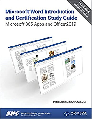 Microsoft Word Introduction and Certification Study Gui -  NEW Daniel John Sti 2