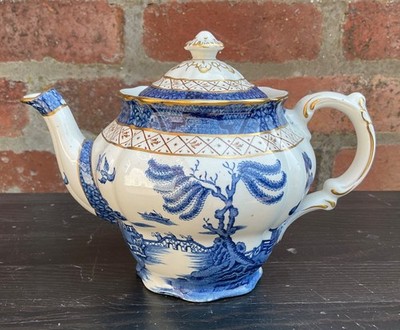 Stände echte alte Weiden Teekanne. A8025.  15cm hoch x 21cm lang. UNBENUTZT
