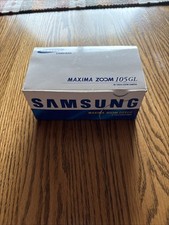 Samsung Maxima Zoom 105GL Date 35mm Compact Camera untested.