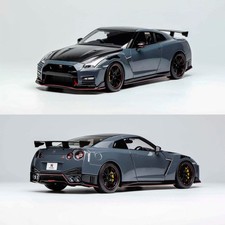 MOTORHELIX 1/18 Nissan GT-R R35 NISMO 2022 Special Edition Diecast Model Gray
