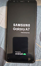 Samsung Galaxy A7 Android Smartphone 128 GB Schwarz Samsung Galaxy A7