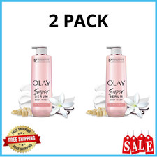 Olay Super Serum Body Wash Normal Skin 20 fl oz Hydrating Body Wash New, 2 Pack