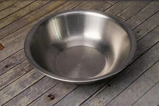 VOLLRATH Mixing Bowl #8713 Stainless Steel 13.25" Sheboygan USA Vintage