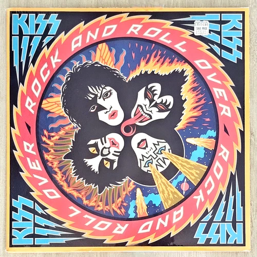KISS Rock And Roll Over Original 1976 FIRST PRESSING FACTORY SEALED Gorgeous!