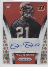 2014 Panini Prizm Rookie NFL Logo 18/50 Darqueze Dennard #AR-DD Auto Shield 0b2