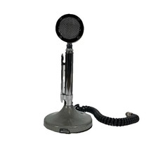 Astatic Corp Microphone And Original Stand Made Ohio USA 1950s