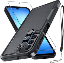Case for Samsung Galaxy A17 5G Phone Cover with Screen Protector and Lens Cover