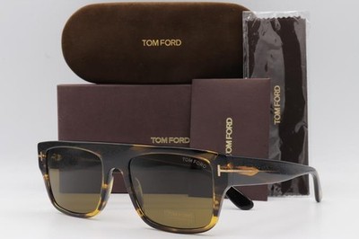 Tom Ford Dunning-02 TF907 907 Sunglasses Blonde Havana 48J Authentic 55mm