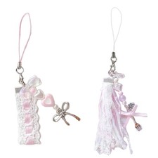 Cute and Sweet Handmade Keychain Charm Phone Anti-lost Lanyard