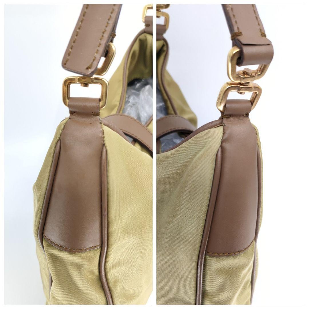 PRADA Turn Lock Mini One Shoulder Nylon Shoulder Bag thumbnail 7