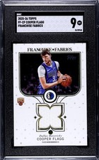 2025 TOPPS FRANCHISE FABRICS #FF-CF COOPER FLAGG SGC 9