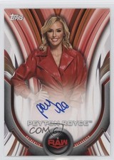 2020 Topps WWE Women's Division Roster Auto 140/199 Peyton Royce #A-PR Auto 3hd