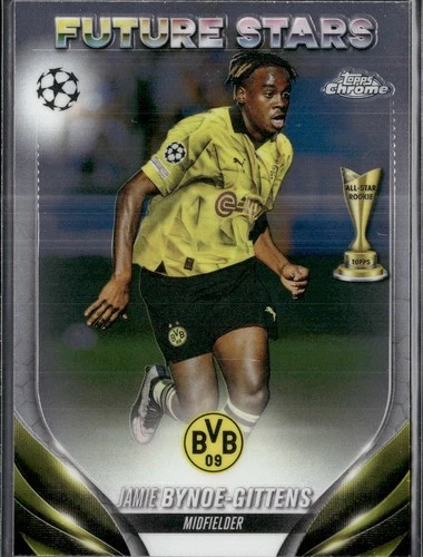 2023-24 Topps Chrome UEFA - Future Stars Jamie Bynoe-Gittens #187 