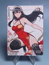Yor Forger, Waifu the Gathering, Custom Anime Waifu Spy X Family Trading Card