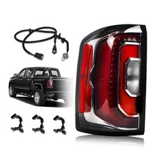 LED Tail Lights Compatible with Left Driver Side 16-18 Sierra 1500 SLT/Denali
