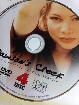 DAWSON'S CREEK SEAS2 DISC4 DVD DISC ONLY USED TESTED FREESHIP NOTRACKING