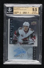 2017-18 Upper Deck Trilogy Ice Scripts Clayton Keller #IS-CK Rookie Auto RC 8q5