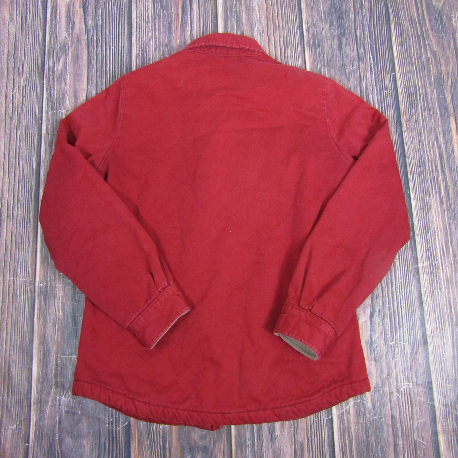 Woolrich Jacket Womens Small Ruby Red Fleece Line… - image 4