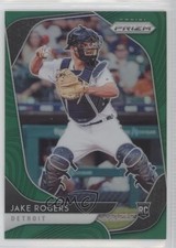 2020 Panini Prizm Tier II Green Prizm Jake Rogers #137 0w7