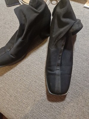 Schwarze Sock Boots (Socken-Stiefeletten) Gr.38 Gebraucht Guter Zustand Damen