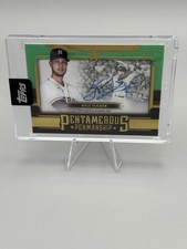 2023 Topps Five Star Pentamerous Penmanship Green /10 Kyle Tucker #PP-KT