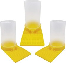 3 PCS Bee Water Feeder, Honey Beehive Beekeeping Entrance Outdoor