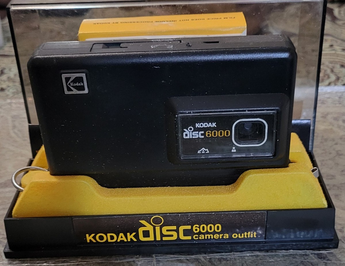 Vintage Kodak Disc 6000 Camera Outfit - Original Display Box - New