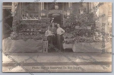 Antique RPPC L.A. Fischer & Co. Real Photo Postcard 