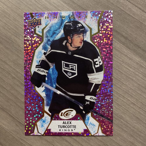 2021-22 Upper Deck Ice Lavender #143 ALEX TURCOTTE RC Rookie Los Angeles Kings