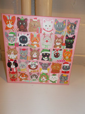 Festive Fur Balls 500 piece jigsaw puzzle by Galison, smoke-free