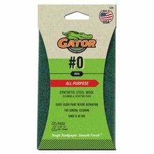 Reinigen & Abisolieren synthetischer Stahlwolle, 3-7/8 x 6 Zoll, 2 Stück - 7324