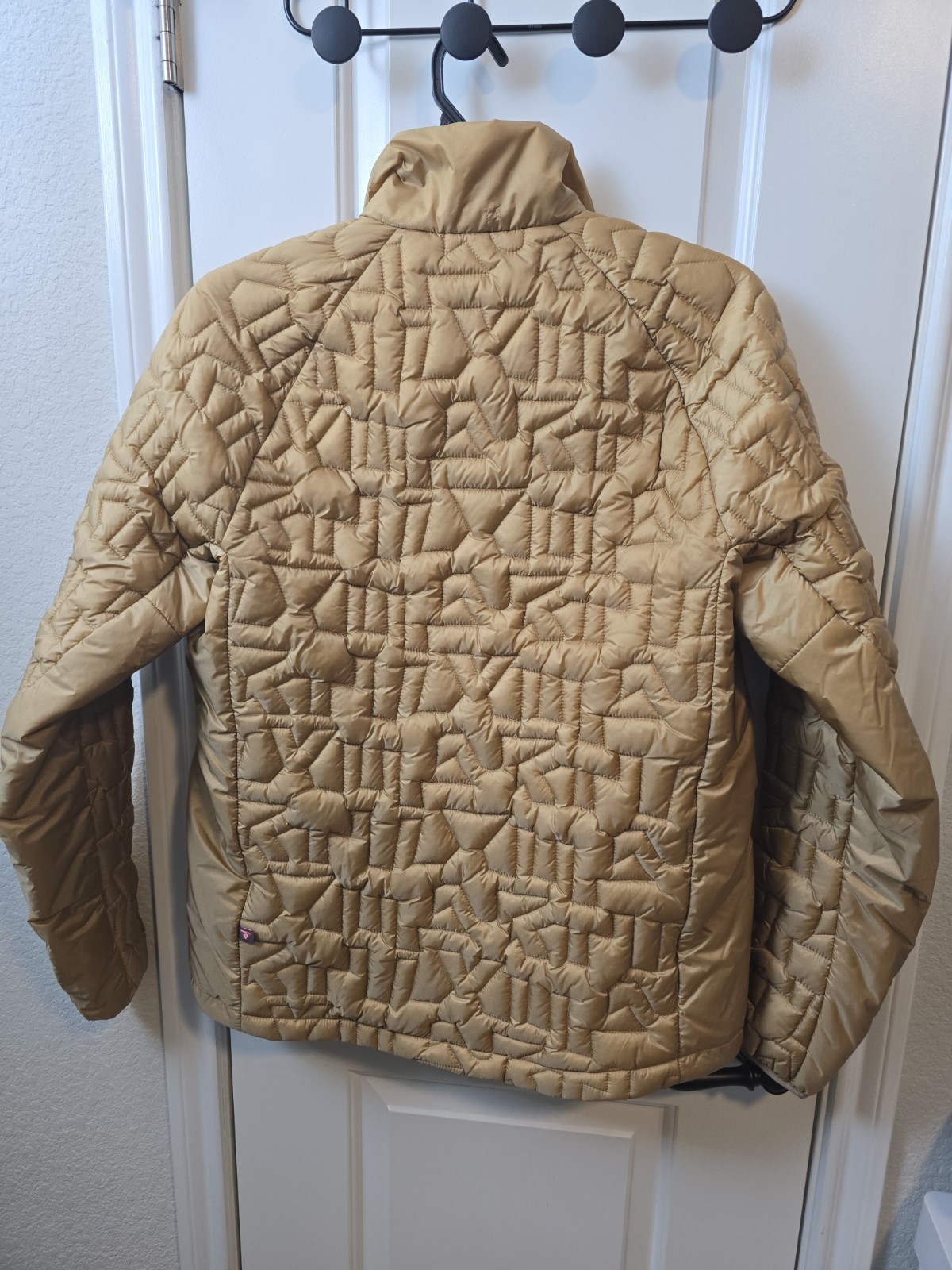 NEW Adidas Terrex XPR LF Hiking Jacket Primaloft Tan Men's Size L JL9750 image 5