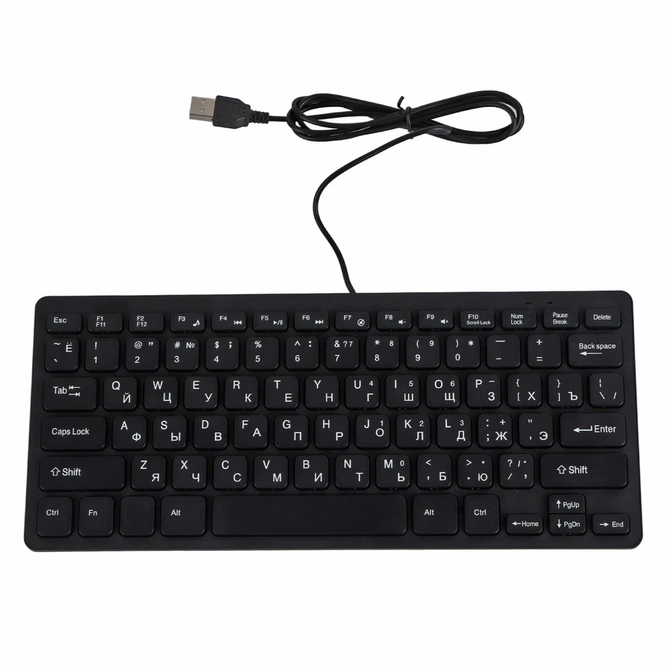 Ergonomic Design Ultra Durable Wired 78 Keys Mechanical Keyboard For PC Laptops - Image 2 of 4