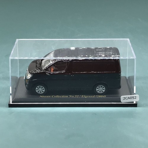 Mini Car Nissan Elgrand 2004 Black 1/43 Scale Box Display Diecast Vol 52 - Picture 3 of 16