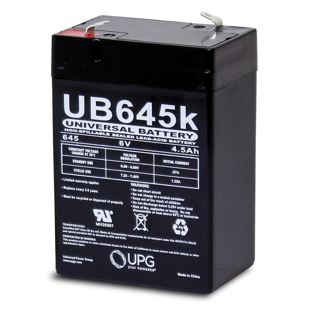6 volt battery replacement outlet